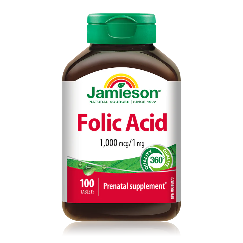 健美生Jamieson 叶酸片 1毫克 100粒装
