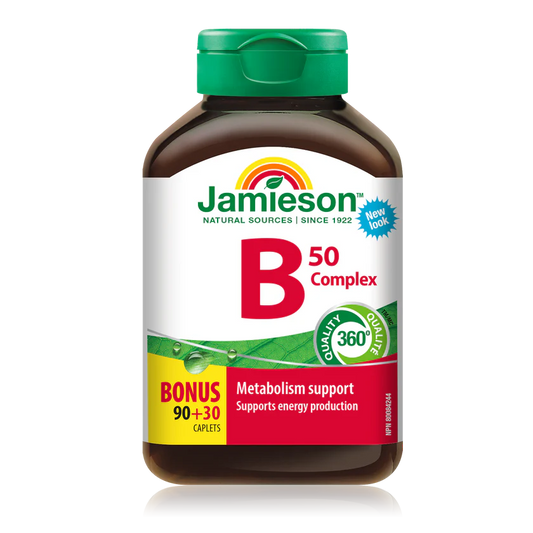 健美生Jamieson维生素B50片 120粒